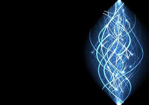 Vector background abstract technology communication data Science Stock Illustration