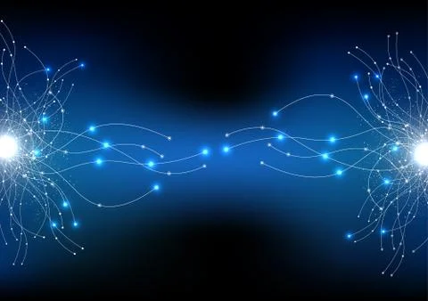 Vector background abstract technology communication data Science イラスト素材
