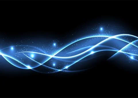 Vector background abstract technology communication data Science Stock Illustration