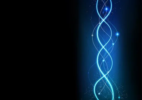 Vector background abstract technology communication data Science Stock Illustration