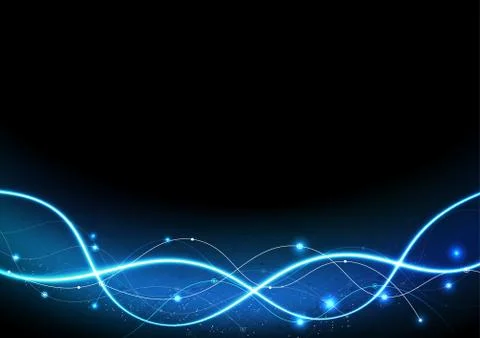 Vector background abstract technology communication data Science Stock Illustration