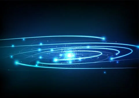 Vector background abstract technology communication data Science Stock Illustration