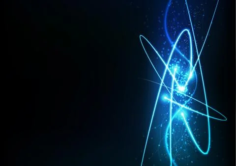 Vector background abstract technology communication data Science Stock Illustration