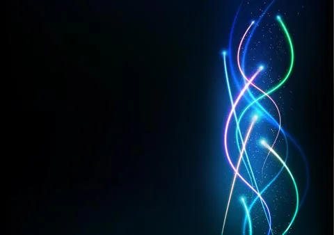 Vector background abstract technology communication data Science Stock Illustration
