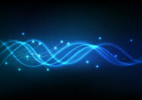 Vector background abstract technology communication data Science Illustrazione stock