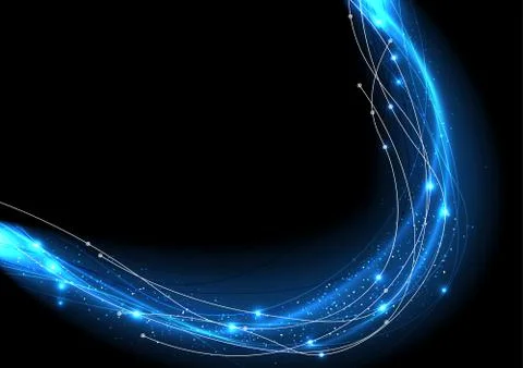 Vector background abstract technology communication data Science Stock Illustration