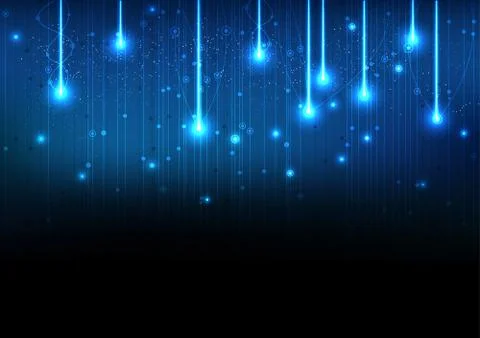 Vector background abstract technology communication data Science Stock Illustration