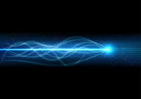Vector background abstract technology communication data Science Stock Illustration