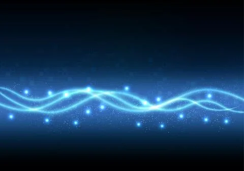 Vector background abstract technology communication data Science Illustrazione stock