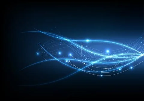 Vector background abstract technology communication data Science Stock Illustration