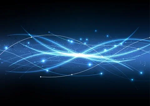 Vector background abstract technology communication data Science Stock Illustration
