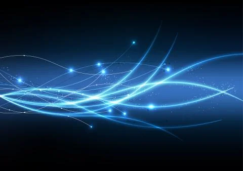 Vector background abstract technology communication data Science Illustrazione stock