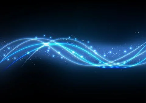 Vector background abstract technology communication data Science Stock Illustration