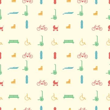 Vector background for active leisure in the park Ilustración de archivo