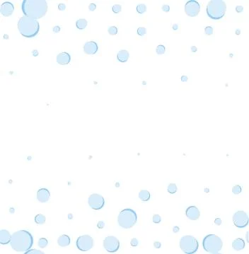 Vector background in blue drops on a white background eps Stock Illustration