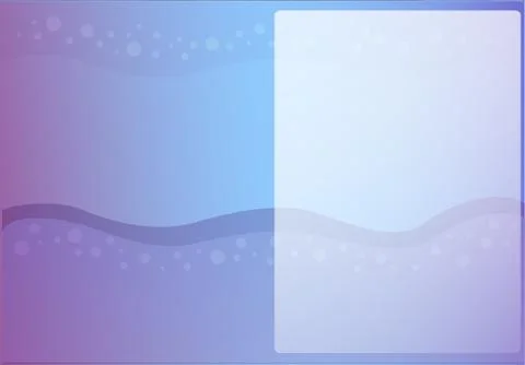 Vector Background blue waves for cover, screen, frame Stock Illustration