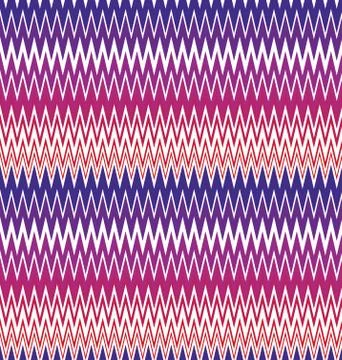Vector background bright and colorful made of zig zag stripes Stock Illustration
