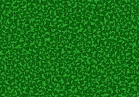 Vector background clover leaves, st Patricks day Stock Illustration