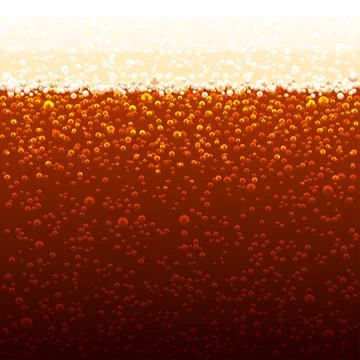 Vector background of cola bubbles. Sparkling bubbles. Illustrazione stock