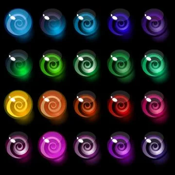 Vector background of colorful decorative candy elements. Stock Illustration