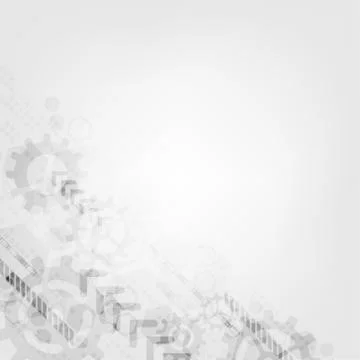 Vector background in the concept of technology. Stock Illustration