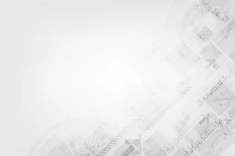 Vector background in the concept of technology. Stock Illustration