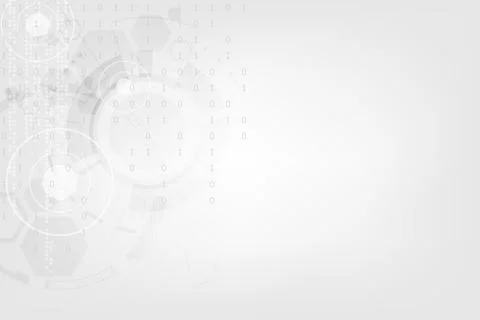 Vector background in the concept of technology. Stock Illustration