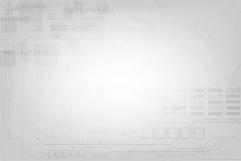 Vector background in the concept of technology. Stock Illustration