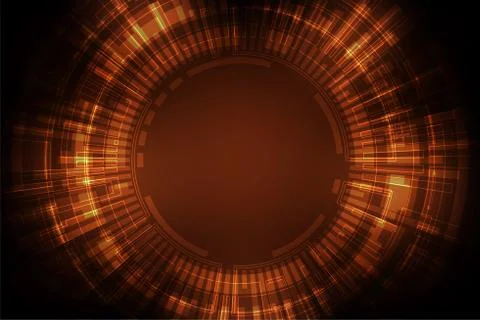 Vector background in the concept of technology. Stock Illustration