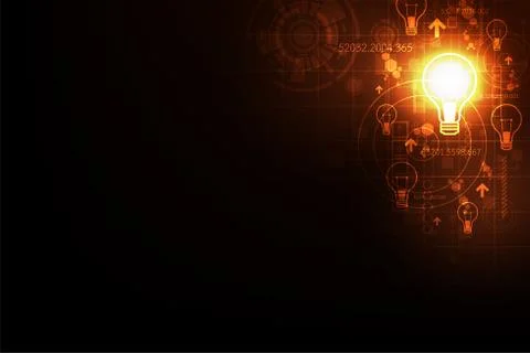 Vector background in the concept of technology. Stock Illustration