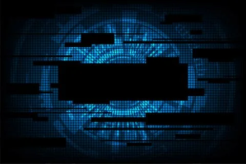 Vector background in the concept of technology. Stock Illustration