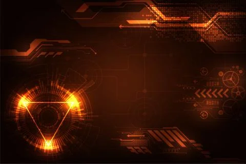 Vector background in the concept of technology. イラスト素材