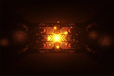 Vector background in the concept of technology. Stock-Illustration