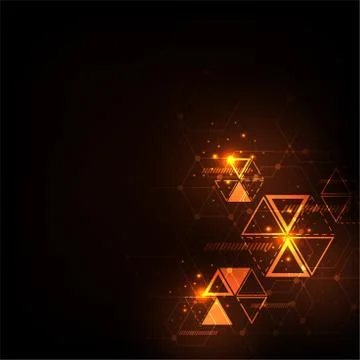 Vector background in the concept of technology. Stock-Illustration