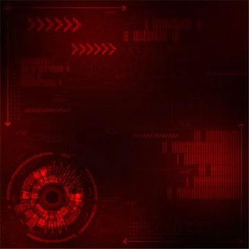 Vector background in the concept of technology. Ilustração Stock