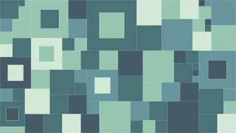 Vector background consisting of a pattern of squares of various sizes Stock Illustration