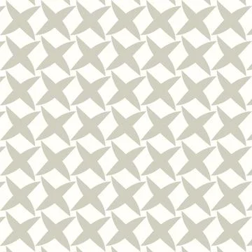 Vector background cross leaf seamless pattern with color grey Stock Illustration