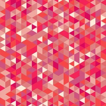 Vector background of different color triangles Stock Illustration