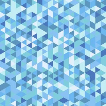 Vector background of different color triangles Illustrazione stock