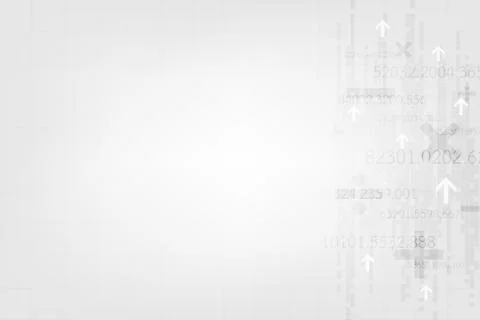 Vector background digital information technology world. Stock Illustration