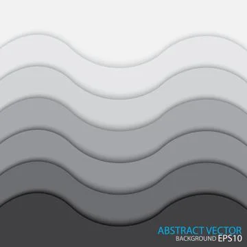 Vector background dimension 3d graphic with shadow for modern web design Stock Illustration