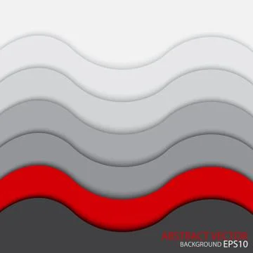 Vector background dimension 3d graphic with shadow for modern web design Stock Illustration