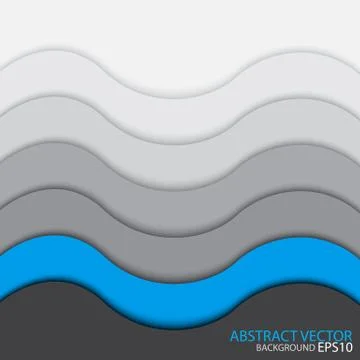 Vector background dimension 3d graphic with shadow for modern web design Stock Illustration