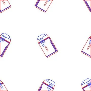 Vector background for drink can Seamless abstract vector pattern with cont... 스톡 사진