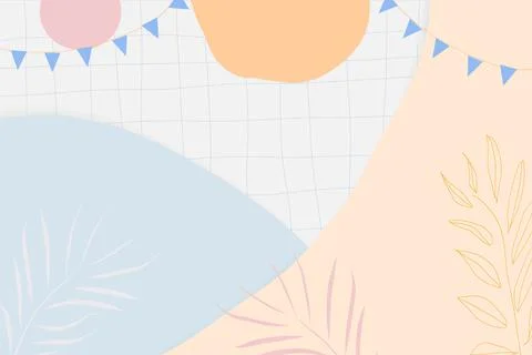 Vector background in flat design. Gradient banner design in a dynamic style.  Stock Illustration