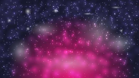 Vector background in the form of a cosmic galaxy. EPS 10. Stock Illustration