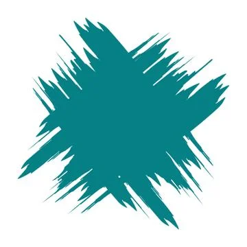 Vector background in the form of paint strokes isolated on a white background Stock Illustration