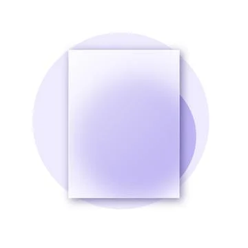 Vector background in glass morphism style . Editable illustration Stock Illustration