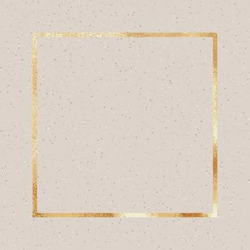 Vector background with a gold frame Stock Illustration