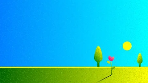 Vector background in grain brush style Stock Illustration